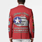 Tuskegee Airmen WWII Heroes Blazer The Great American Aviators Red Art