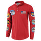 Tuskegee Airmen WWII Heroes Button Sweatshirt The Great American Aviators Red Art