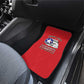 African American Aviators WWII Car Mats Tuskegee Red Tails Airmen Red - African Pride