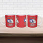 Tuskegee Airmen WWII Heroes Ceramic Mug The Great American Aviators Red Art