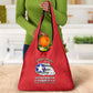 African American Aviators WWII Grocery Bag Tuskegee Red Tails Airmen Red - African Pride