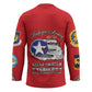 Tuskegee Airmen WWII Heroes Hockey Jersey The Great American Aviators Red Art