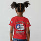 African American Aviators WWII Kid T shirt Tuskegee Red Tails Airmen Red - African Pride
