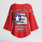 Tuskegee Airmen WWII Heroes Kimono Sleeve Blouse The Great American Aviators Red Art