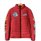 Tuskegee Airmen WWII Heroes Padded Jacket The Great American Aviators Red Art