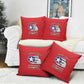 Tuskegee Airmen WWII Heroes Pillow Cover The Great American Aviators Red Art