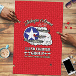 Tuskegee Airmen WWII Heroes Puzzle The Great American Aviators Red Art