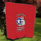 African American Aviators WWII Quilt Tuskegee Red Tails Airmen Red - African Pride