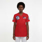 African American Aviators WWII Scrub Top Tuskegee Red Tails Airmen Red - African Pride