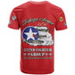 African American Aviators WWII T shirt Tuskegee Red Tails Airmen Red - African Pride