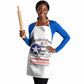 Tuskegee Airmen WWII Heroes Apron The Great American Aviators White Art