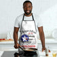 Tuskegee Airmen WWII Heroes Apron The Great American Aviators White Art