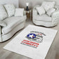 African American Aviators WWII Area Rug Tuskegee Red Tails Airmen White - African Pride