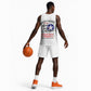 African American Aviators WWII Basketball Jersey Tuskegee Red Tails Airmen White - African Pride