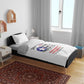 African American Aviators WWII Bedding Set Tuskegee Red Tails Airmen White - African Pride