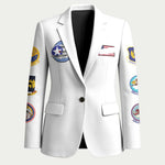 Tuskegee Airmen WWII Heroes Blazer The Great American Aviators White Art