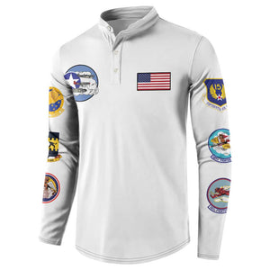 Tuskegee Airmen WWII Heroes Button Sweatshirt The Great American Aviators White Art