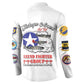 Tuskegee Airmen WWII Heroes Button Sweatshirt The Great American Aviators White Art