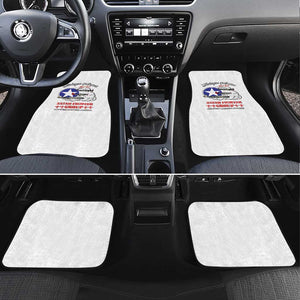 African American Aviators WWII Car Mats Tuskegee Red Tails Airmen White - African Pride