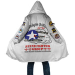 Tuskegee Airmen WWII Heroes Cloak The Great American Aviators White Art
