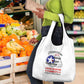 African American Aviators WWII Grocery Bag Tuskegee Red Tails Airmen White - African Pride