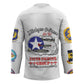 Tuskegee Airmen WWII Heroes Hockey Jersey The Great American Aviators White Art