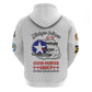 African American Aviators WWII Hoodie Tuskegee Red Tails Airmen White - African Pride