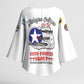 Tuskegee Airmen WWII Heroes Kimono Sleeve Blouse The Great American Aviators White Art