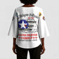 Tuskegee Airmen WWII Heroes Kimono Sleeve Blouse The Great American Aviators White Art