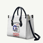 Tuskegee Airmen WWII Heroes Leather Bag The Great American Aviators White Art