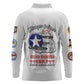 African American Aviators WWII Long Sleeve Polo Shirt Tuskegee Red Tails Airmen White - African Pride