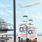 African American Aviators WWII Luggage Cover Tuskegee Red Tails Airmen White - African Pride