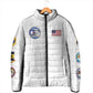 Tuskegee Airmen WWII Heroes Padded Jacket The Great American Aviators White Art