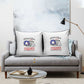 Tuskegee Airmen WWII Heroes Pillow Cover The Great American Aviators White Art