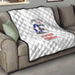 African American Aviators WWII Quilt Tuskegee Red Tails Airmen White - African Pride