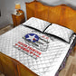 African American Aviators WWII Quilt Bed Set Tuskegee Red Tails Airmen White - African Pride