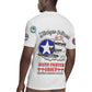 African American Aviators WWII Rugby Jersey Tuskegee Red Tails Airmen White - African Pride