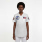 African American Aviators WWII Scrub Top Tuskegee Red Tails Airmen White - African Pride