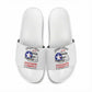 Tuskegee Airmen WWII Heroes Slide Sandals The Great American Aviators White Art