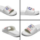 Tuskegee Airmen WWII Heroes Slide Sandals The Great American Aviators White Art