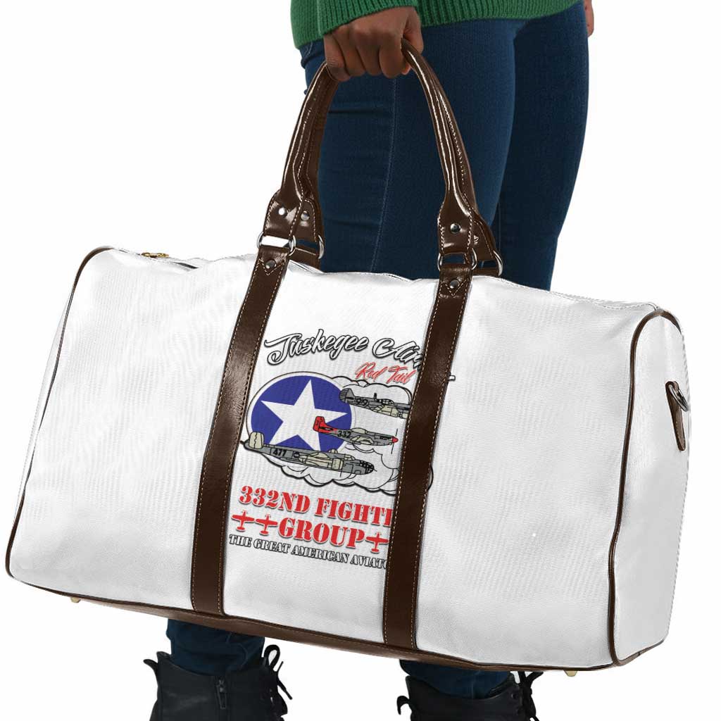 Tuskegee Airmen WWII Heroes Travel Bag The Great American Aviators White Art