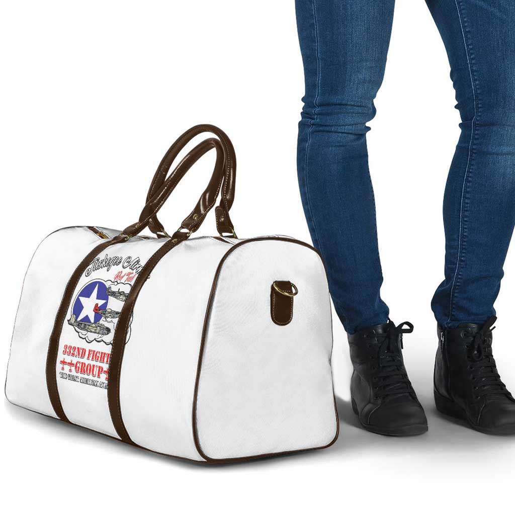 Tuskegee Airmen WWII Heroes Travel Bag The Great American Aviators White Art