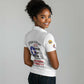 African American Aviators WWII Women Polo Shirt Tuskegee Red Tails Airmen White - African Pride