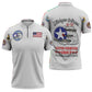 Tuskegee Airmen WWII Heroes Zipper Polo Shirt The Great American Aviators White Art
