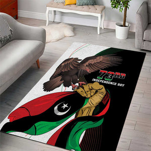 Afro Libya Area Rug Arabian Eagle - Independence Day