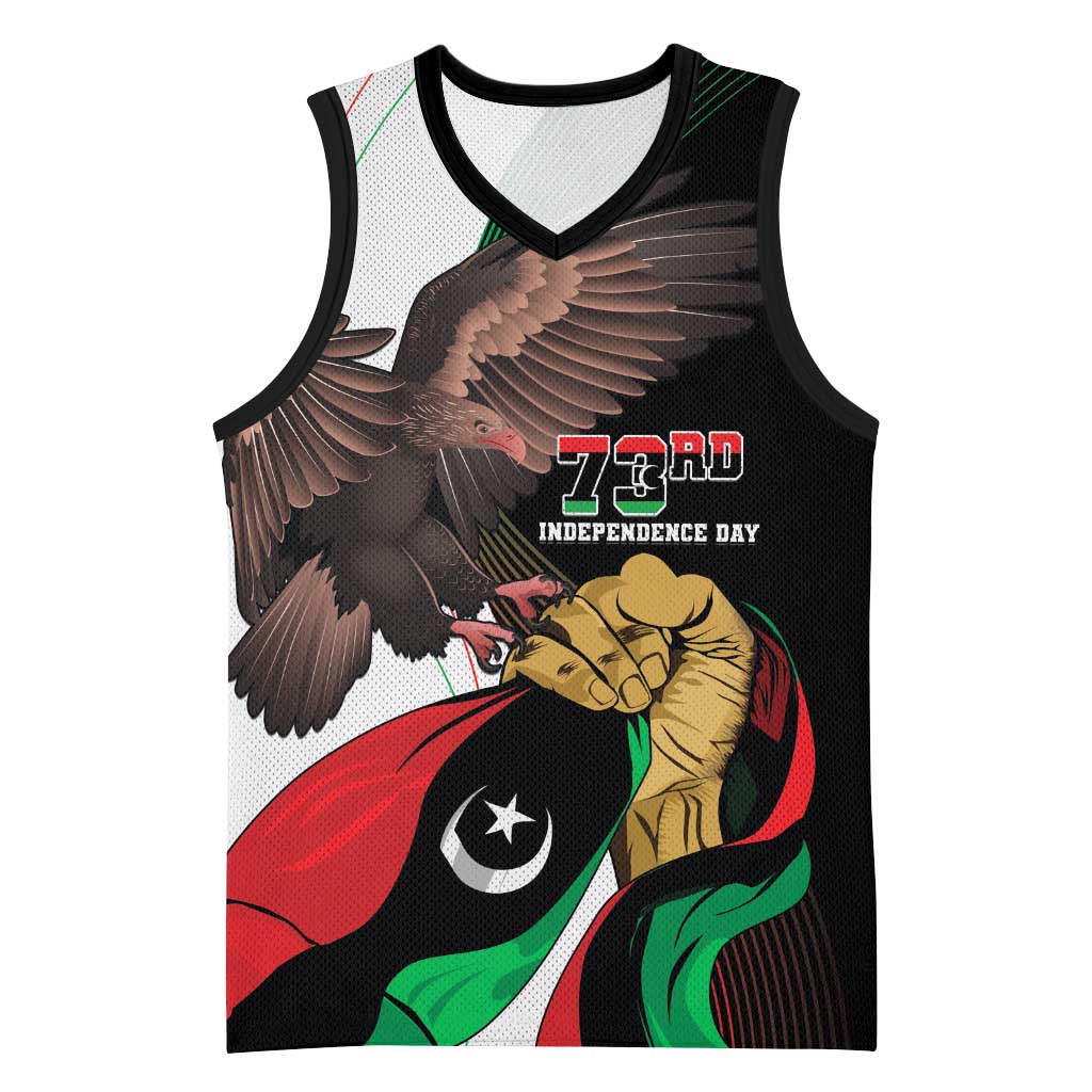 Afro Libya Basketball Jersey Arabian Eagle - Independence Day - African Pride