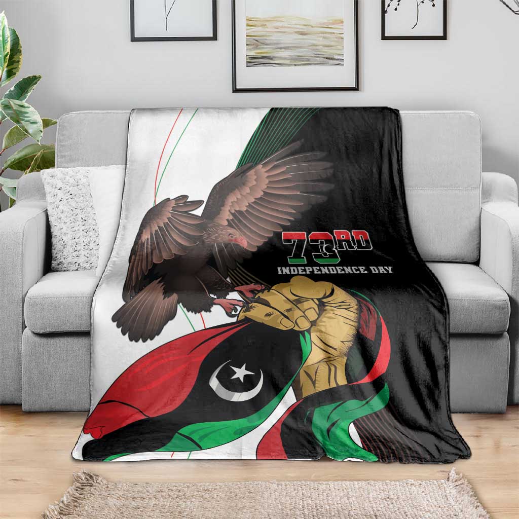 Afro Libya Blanket Arabian Eagle - Independence Day