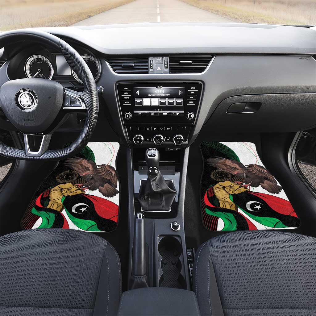 Afro Libya Car Mats Arabian Eagle - Independence Day