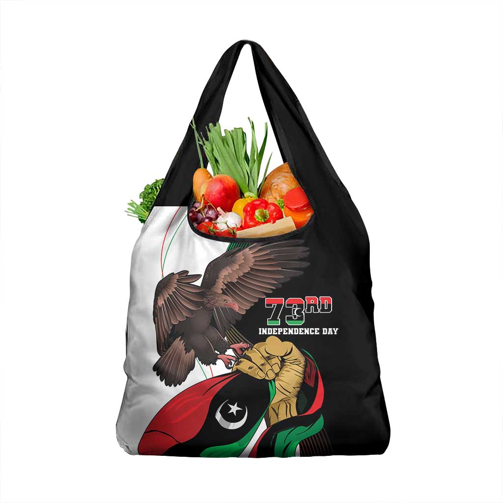 Afro Libya Grocery Bag Arabian Eagle - Independence Day