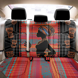 African Women Back Car Seat Cover Ethnic Pattern